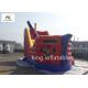6m Sea Rover Red Inflatable Bounce House Pirates Galleon With Slide