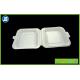 Eco-friendly Corn Starch Bio-based Biodegradable Food Trays Disposable Dinnerware