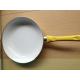 28cm White Ceramic Coating Stamped Fry Pan With Induction Bottom