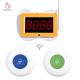 China supply wholesale wireless waiter pager display receiver and call button for restaurant and hotel