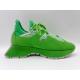 Non Slip Athletic Sports Shoes Casual Green Womens Basketball Shoes