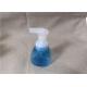 Transparent Blue PP Foaming Hand Soap Dispenser 40 / 410 Closure Type