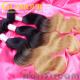 Two Color human Brazilian ombre hair weave dark blonde real Brazilian hair