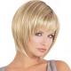 8-30 Short Blonde Bob Wig , 100 Real Human Hair Extensions Chemical Free