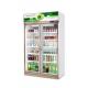 1000L capacity with 2 glass doors upright fridge outdoor shop with milk/bottle drink chiller