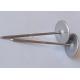76.2mm 12ga Stainless Steel Quilting Pins With Self Locking Speed Washers