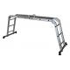 Lightweight Foldable Aluminum Ladder Durable  Aluminum Extension Ladder
