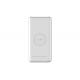 4 LED Lights  Wireless Portable Charger 10000mAh Quick Charge 3.0 PD 18W Power Bank, White