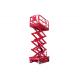 32ft Height Lift Four Wheel Drive Two Man Electric Scissor Lift Machine CE Passed
