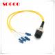 ODC Connector Socket Female Fiber Optic Cable , Indoor Fiber Optic Cable Customized Length
