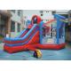 PVC Spiderman Jumping Castle / Inflatable Spiderman Bouncy Castle For Garden