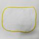 Household Polyester Reusable Cloth Wipes White / Red / Yellow Color