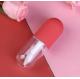 Stock Empty Mini Cute Pill  shaped 4.5-5ml  lipgloss tubes capsule lipstick tube for cosmetic