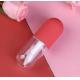 Stock Empty Mini Cute Pill  shaped 4.5-5ml  lipgloss tubes capsule lipstick tube for cosmetic