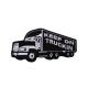 Cartoon Truck Atrwork Embroidered Badges For Clothes Heat Press Decorative Patches
