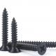 Grade 2 5 8 Plain HDG Black Self Tapping Screw / Carbon Steel Screws