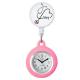 Nurse Pocket Watch Cute High-grade Crystal Silicone Medical Watches Round