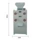 GHO Professional Carbon Steel Electric Double Roller Malt Grinder for Brewery 500 KG