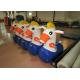 Sealed Inflatable Bouncy Horse 0.65mm PVC , Outdoor Games Blow Up Bouncy Horse