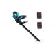 Rechargeable Cordless Hedge Trimmer , Electric Shrubbery Trimmer With Dual Action Blade