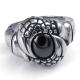 Tagor Jewelry Super Fashion 316L Stainless Steel Casting Ring PXR101