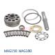 Excavator Hydraulic Pump Rebuild Kit For Rexroth A8V55 Hitachi EX90 EX100 EX120