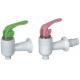 PP Material Push Type Water Dispenser Replacement Faucet Male Screw With Cap
