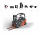 Smart AI Forklift Solution with Resolution 4G WiFi G-Sensor MDVR DMS and Optional BSD