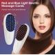 Electric Red Light Blue Light Hairdressing Scalp Massaging Comb