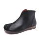 S206 Factory leather women's boots ethnic style flat ankle boots literary simple wild handmade boots winter women's shoe