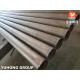 ASTM A376 TP347H Stainless Steel Seamless Pipe With Pickled And Annealed