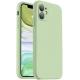 Compatible with iPhone 11 Case, Upgraded Liquid Silicone with [Square Edges]  [Soft Anti-Scratch Microfiber Lining]