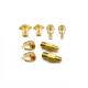 Brass Metal CNC Machining Spare Parts Mechanical Small Metal Turning Service OEM CNC Machining Parts Factory