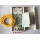 Mini Wall Outlet Fiber Distribution Box 4 / 8 / 12 Core FTTH Termination Box