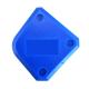 Blue Round Tool Silicone Joint Filler Spatula for easy creation of all silicone joints without masking