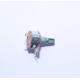 16mm rotary potentiometer, carton potentiometer with metal shaft, potentiometer