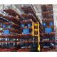 Adjustable Heavy Loading Capacity Pallet Racking System 5 Layers Blue Upright Frame