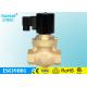 NC NO  1 / 2 Inch Pilot Operated Solenoid Valve For Long Term Operation