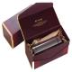 custom stainless steel cup hinged packaging box  luxury mug box with silk clothing tray