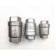 Stainless Steel Vertical Spring Check Valve H12W Pn1.6MPa Female Thread Connection