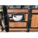 Horse Stall in Galvanized Hot dip galvanized or powder coated horse stall