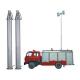5m 6m 7m 8m 9m Customized Base Pneumatic Mast Pneumatic Telescoping Pole For Fire Truck
