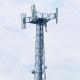 Self Supporting Steel Lattice Telecom Antenna Tower With Work Platform