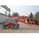 Telescopic Self Propelled Boom Lift 4*2 AC Drive With Manual Emergency Pump