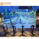 Outdoor Interactive Bike Game Dynamic Exercise Bike With Interactive Games