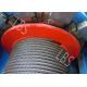 600mm Width 960r/Min Electric Rope Winch , Electric Cable Pulling Winch