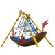 Kids Outdoor Sea Dragon Amusement Ride , Customized Pirate Ship Fair Ride