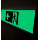 PVC Type Eco Solvent Printable Photoluminescent Vinyl Glow In The Dark 2 - 12 Hours