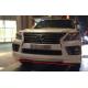 Sport Style Auto Body Kits for LEXUS LX570 2012 2015 , Bumper Cover and Foglamp Moulding