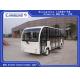 23 Seats  Spacious Electric Shuttle Bus For Tourist Attractions Max . Speed 28m/h